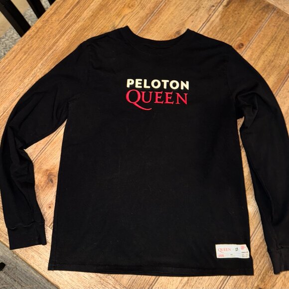 Peloton x Queen 2021 Long Sleeve Black Size M "Don’t Stop Me Now" Limited Editio - Picture 2 of 15